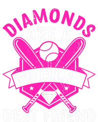 Diamonds Are A Girl Best Friend Baseball T-Shirt