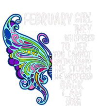 February She Whispered Back I Am The Storm Butterfly Toddler T-Shirt