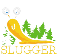 Slugger Slug – Funny Banana Slug Expert Baseball Game Player Women's T-Shirt