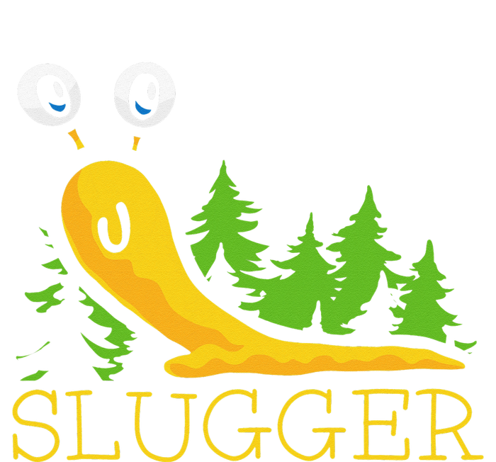 Slugger Slug – Funny Banana Slug Expert Baseball Game Player Women's T-Shirt