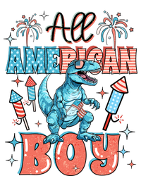 All American Boy Dinosaur Funny 4th Of July Baby Bodysuit