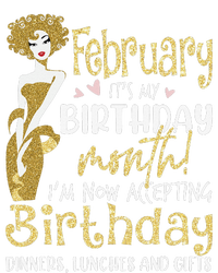 February It's My Birthday Month I'm Now Accepting Birthday Tall T-Shirt