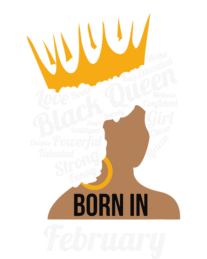 Strong Black Woman Black Queen Born In February Birthday Tank Top