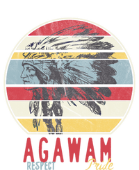 Agawam Native American Indian Tribe Respect Pride Retro Cute Gift Full Zip Hoodie