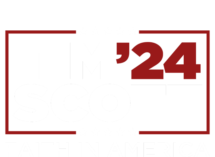 Tim Scott 2024 For President Election Campaign Republican Kids T-Shirt