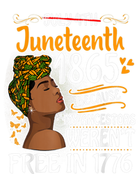 Juneteenth Black Because My Ancestor Werent Free 1776 T-Shirt