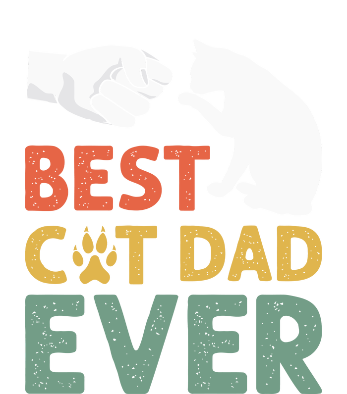 Vintage Best Cat Dad Ever Funny Cat Daddy Father Day Gift T-Shirt