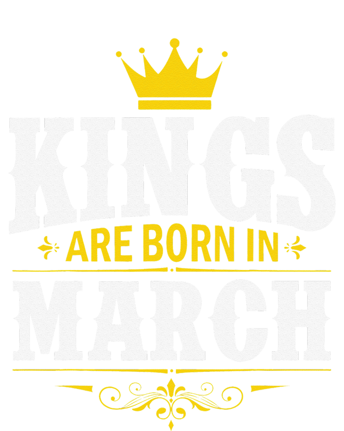 Kings Are Born in March Happy Birthday Performance Fleece Hoodie