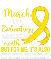 March Is Endometriosis Awareness Month Warrior Support T-Shirt