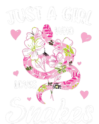 Just A Girl Who Loves Snakes Women Snake Lover Youth Performance Sprint T-Shirt