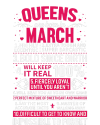 Queens Are Born in March Tie-Dye T-Shirt