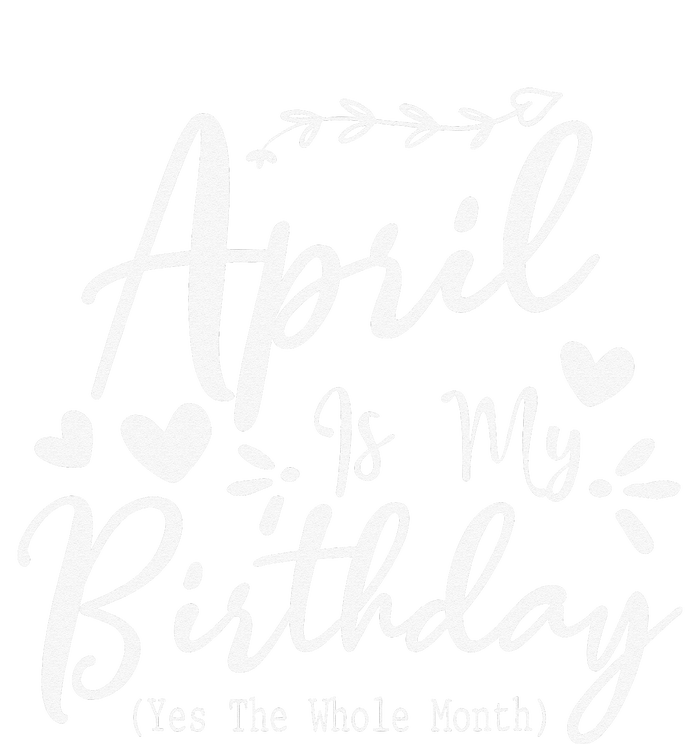 Funny April Is My Birthday Yes The Whole Month PosiCharge Competitor Tank