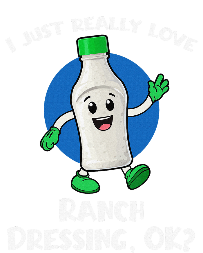 Funny I Just Really Love Ranch Dressing OK Cartoon Kids Sweatshirt