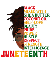 Juneteenth Is My Independence Day Black  Black Pride Womens CVC Long Sleeve Shirt