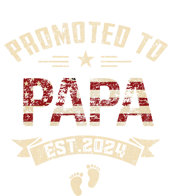 New Dad Promoted to Papa est.2024 T-Shirt