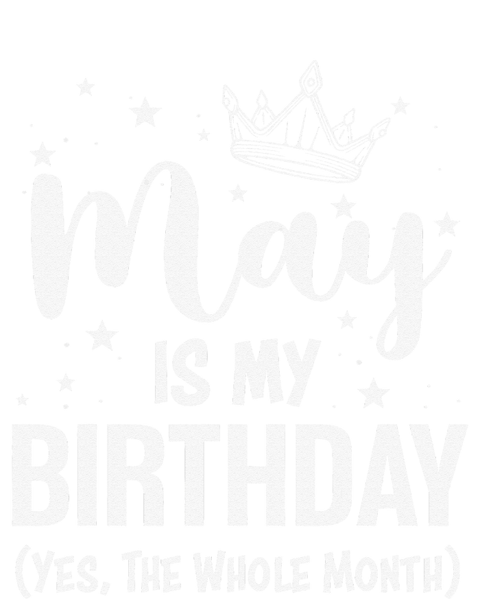 Funny May Bday May Is My Birthday Yes The Whole Month Valucap Bio-Washed Visor