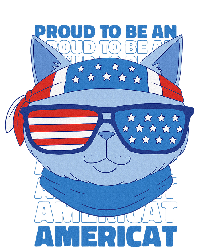 Proud To Be An Americat 4th Of July Americat US Flag Full Zip Hoodie