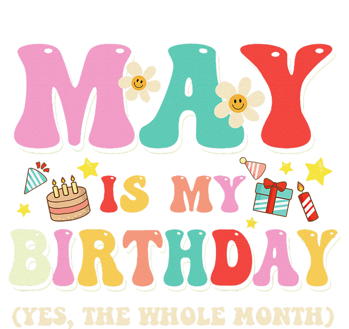 May Is My Birthday Yes The Whole Month Birthday USA-Made Doggie Bandana