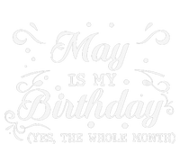 May Is My Birthday Yes The Whole Month Funny May Bday Coaster