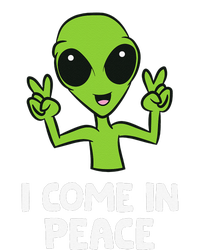 Alien I Come In Peace Space Rave EDM Music Alien Youth Performance Sprint T-Shirt