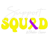 Support Squad Bladder Cancer Awareness Yellow & Purple PosiCharge RacerMesh Polo