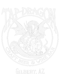 Tap Dragon Logo Front Never Fk With Dragon back T-Shirt