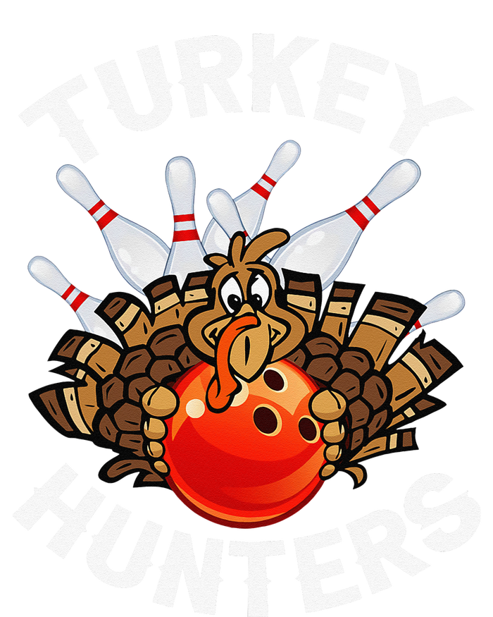 Bowling Turkey Hunters Bowlers Thanksgiving Funny Gift T-Shirt