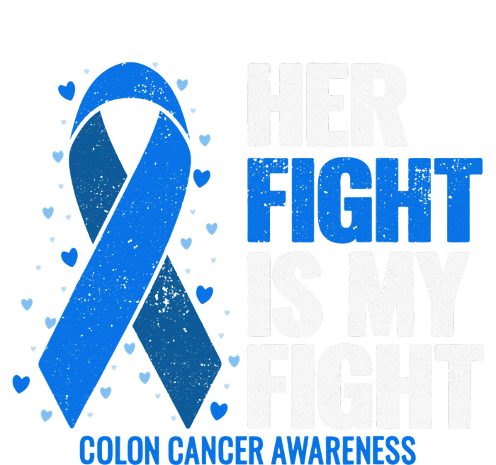 Colon Cancer Her Fight is my Fight Colon Cancer Awareness Sustainable Beanie