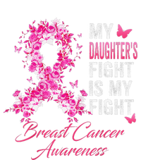 Daughter's Fight Is My Fight Breast Cancer Awareness Ribbon Mousepad