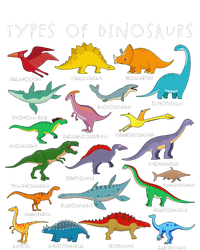 Dinosaur Lover Types Of Dinosaurs Different Dinosaurs T-Shirt