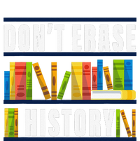 Don't Erase History Funny Book Worm Book Lover Quote Tie-Dye T-Shirt