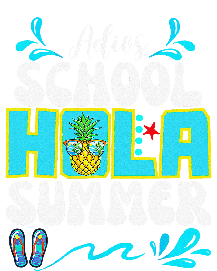 Funny Cute Adios School Hola Summer lovley Sustainable Beanie