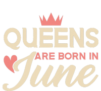 Wo Queens Are Born In June Birthday Sustainable Knit Beanie