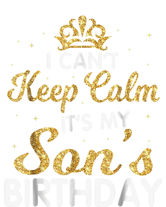 I Can't Keep Calm It's My Son Birthday Valucap Bio-Washed Visor