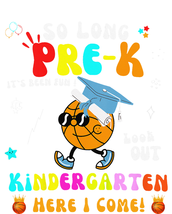 So Long PreK Kindergarten Here I Come Basketball Graduation Kids Sweatshirt