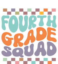 Fourth Grade Squad Retro Groovy Happy First Day Of School Gift T-Shirt