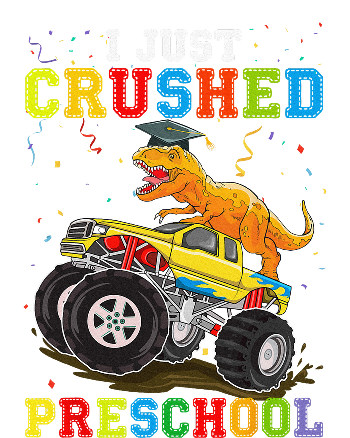 I Crushed Preschool Kindergarten Monster truck Graduation T-Shirt