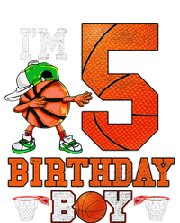 I'm 5 Birthday for 5 years old Basket Ball style Ladies PosiCharge Competitor Racerback Tank