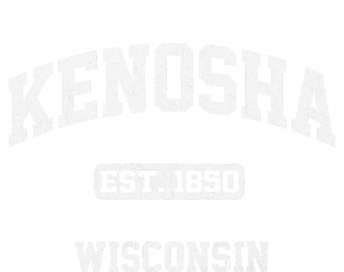 Kenosha Wisconsin WI vintage State Athletic style Sustainable Knit Beanie