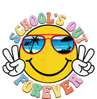 Retro Groovy School's Out Forever Retired Teacher Retirement Kids Hoodie