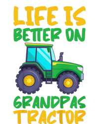 Young Farmer Funny Tractor On Grandpas Tractor Women's Fleece Hoodie