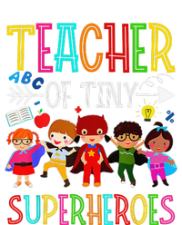 Kindergarten Prek Teacher of Tiny Superheroes Back to School T-Shirt