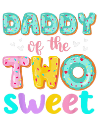 Daddy Of The Two Sweet Donut Birthday Family Theme Womens California Wash Sweatshirt