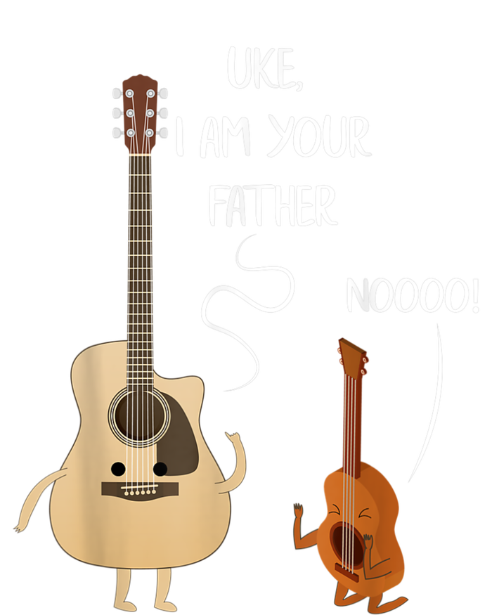 Uke I Am Your Father Guitar Ukulele Music Hilarious Gift Full Zip Hoodie