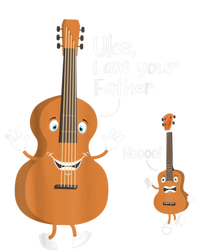 Uke I Am Your Father Guitar Ukulele Music Hilarious Gift Cooling Performance Long Sleeve Crew