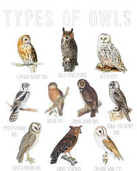 Owl Lover Types Of Owls Owls Of World Owl T-Shirt