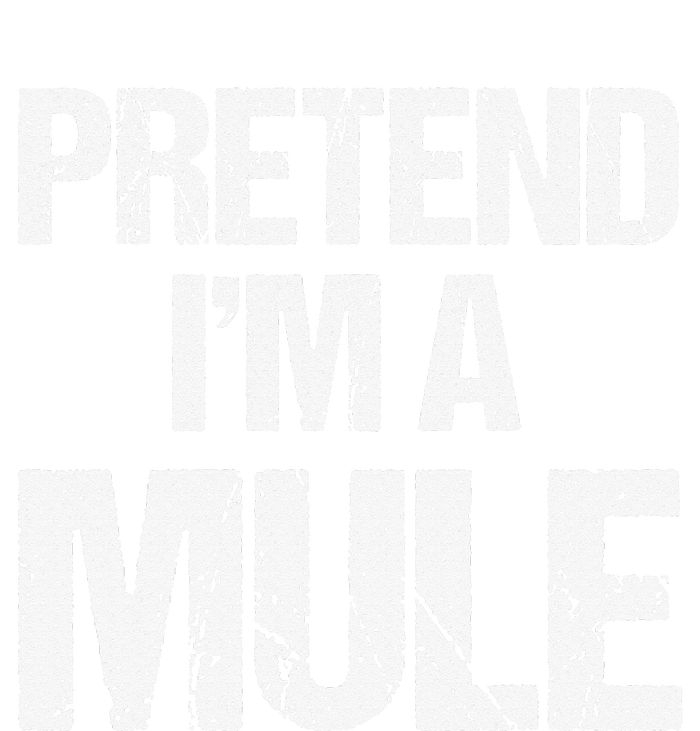 Pretend I'm a Mule Costume Funny Lazy Halloween Mesh Reversible Basketball Jersey Tank