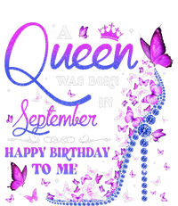 A Queen Was Born In September Happy Birthday To Me Performance Sprint T-Shirt