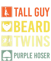 Perfect For Dude Tall Guy Beard Twins Purple Hoser Women's T-Shirt