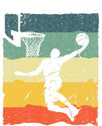 Cool Basketball Art For Men Women Vintage Basketball Player Women's Racerback Cropped Tank